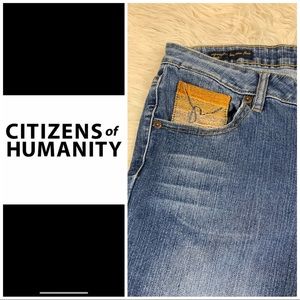 Citizens of humanity wide straight leg Jean